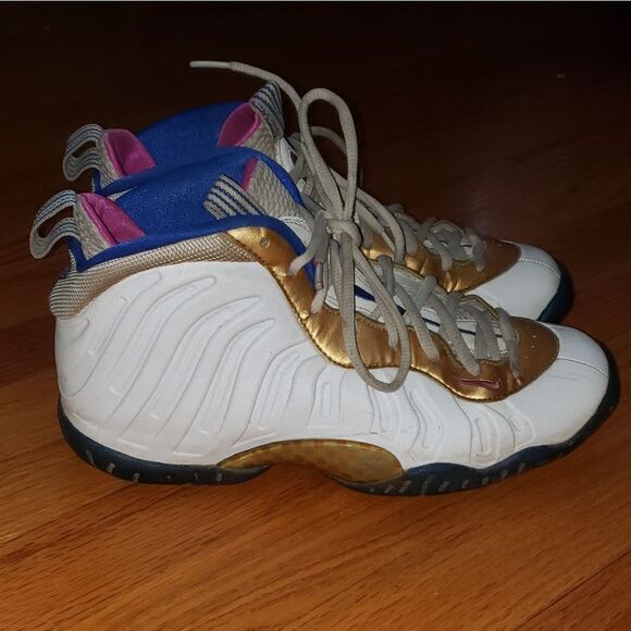 NIKE LITTLE POSITE ONE SNEAKERS 644791-103 - Picture 1 of 8